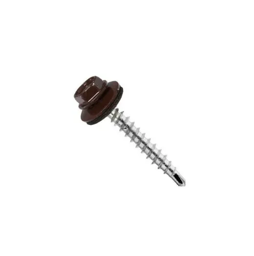 Кр шок 28х4,8 саморез RAL8017 