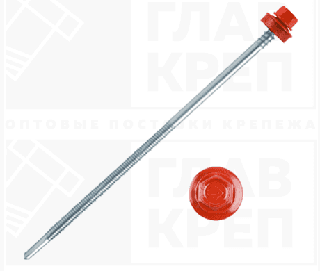Саморез DVA132 RAL7035