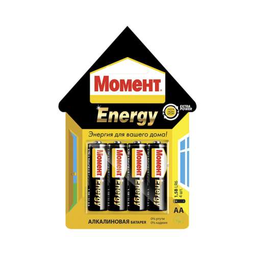 Батарейка Energizer тип ААА на блистере 4шт 