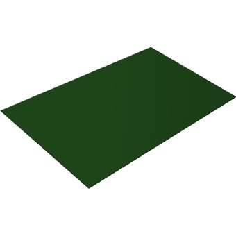 Лист плоский RAL 6005 2000х1250