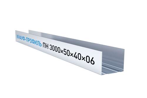 Профиль направляющий ПН 100х40х3000х0,5 