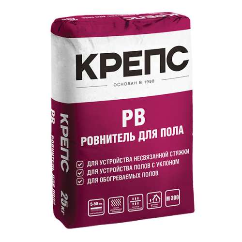 Ровнитель для пола КРЕПС РВ 25кг