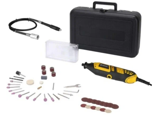 Гравер электр. цифровой DEKO DKRT350Е-LCD 43 tools 43 инстр.(350Вт,8000-35000об/мин)