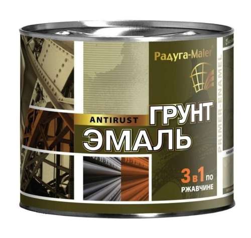 Грунт-эмаль 11 Черная Радуга 1,9 кг 3в1