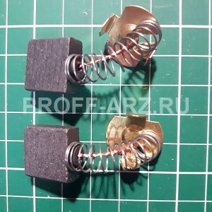 Щетка эл. №605 6,5х13,5х18 пружина, пятак-уши, отстрел Mакита СВ-153А