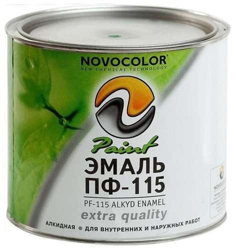 Эмаль ПФ 115 основа С глянц. НОВОКОЛОР 1,5л