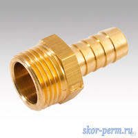 Штуцер 1/2" r-8 Нр лат.