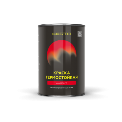 Эмаль термостойкая ELCON 400С, белая 0,4кг
