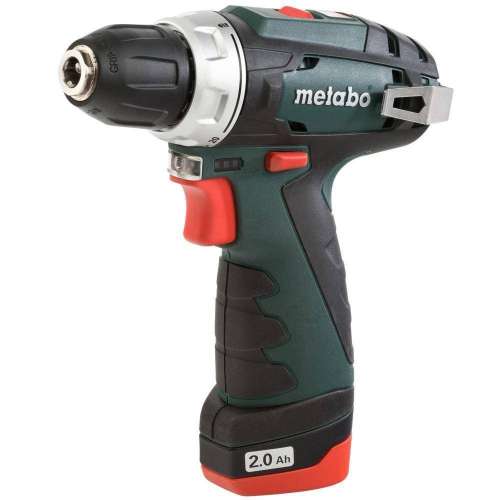 Дрель-винтоверт аккум. Metabo 12В,2х2,0Ач, 34/17Нм, патрон 10мм, кейс Power Maxx