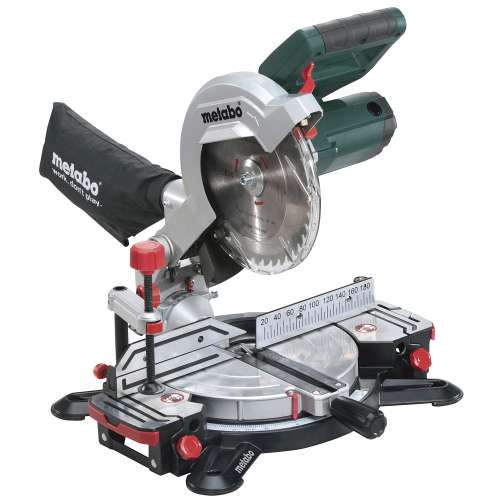 Пила торцовая KS 216 М Lasercut (1350Вт,5000об/мин,диск ф216х30мм,рез-60х120мм) Metabo