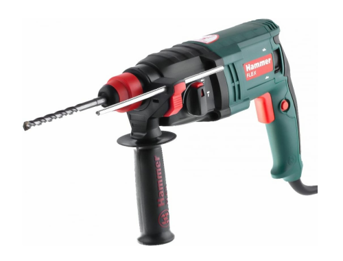 Перфоратор HAMMER PRT650D 650Вт SDS+ 24мм 0-1000об/мин 2.4Дж 3 режима кейс