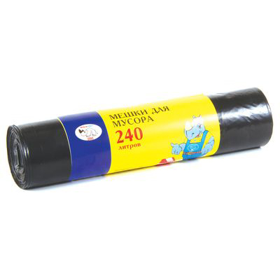 Мешок д/мусора 240л (10шт) Профи