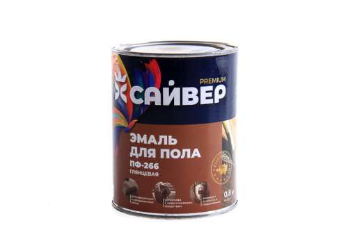 Эмаль ПФ-266 золотисто-коричневая ЦК 0,8кг