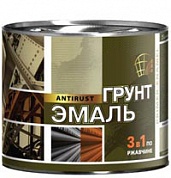 Грунт-эмаль 35 Парижская зелень Радуга 1,9 кг 3в1