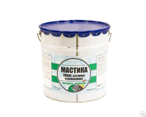 Мастика битумная изоляционная МБИ 20кг