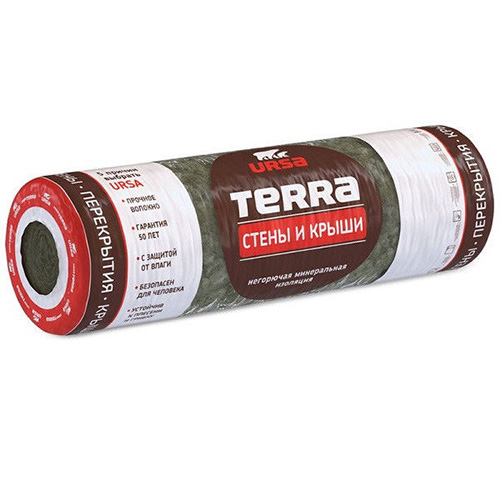 Маты 7 Теплоизоляция Урса Terra 37RN 100х1220х6000 1уп=0,732м3=7,32м2