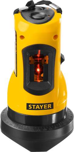 Нивелир лазерный STAYER 10М, +/-0,5мм/м, штатив 34960-Н2
