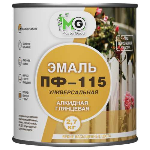 Эмаль Статус ПФ-115 Черная 0,8 кг